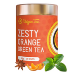 Udyan Tea Zesty Orange Green Tea | Grocsy