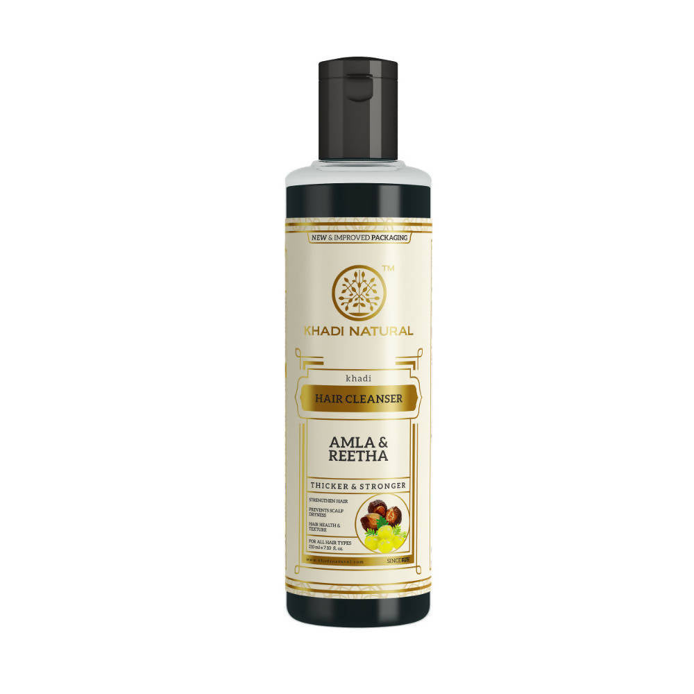 Khadi Natural Amla & Reetha Hair Cleanser | Grocsy