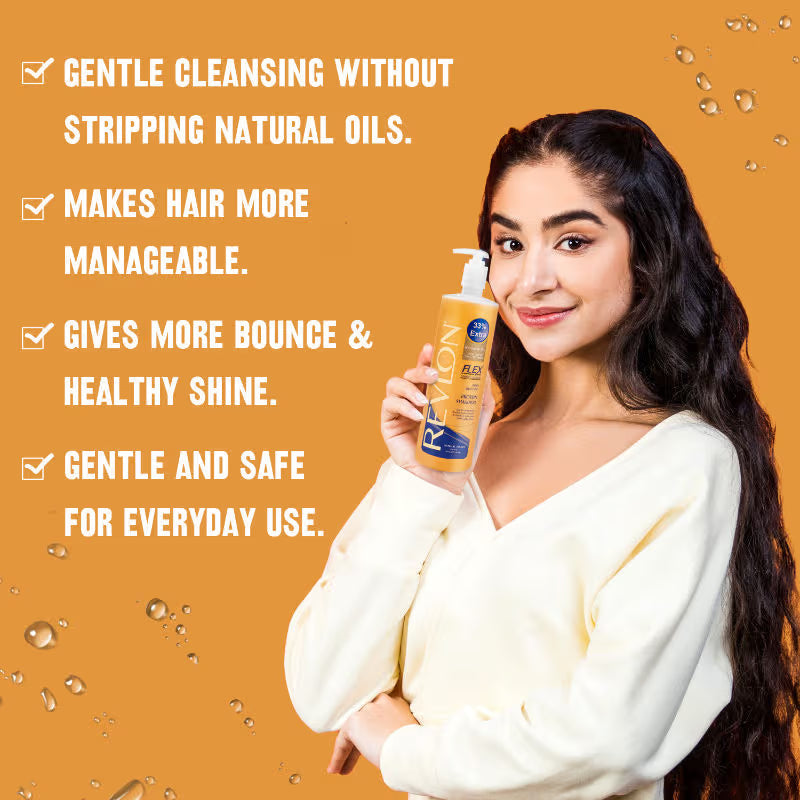 Revlon Flex Protein Shampoo For Normal To Dry Hair | Grocsy
