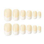 Shills Professional Reusable Press On Nails French Square - SPN726 | Grocsy