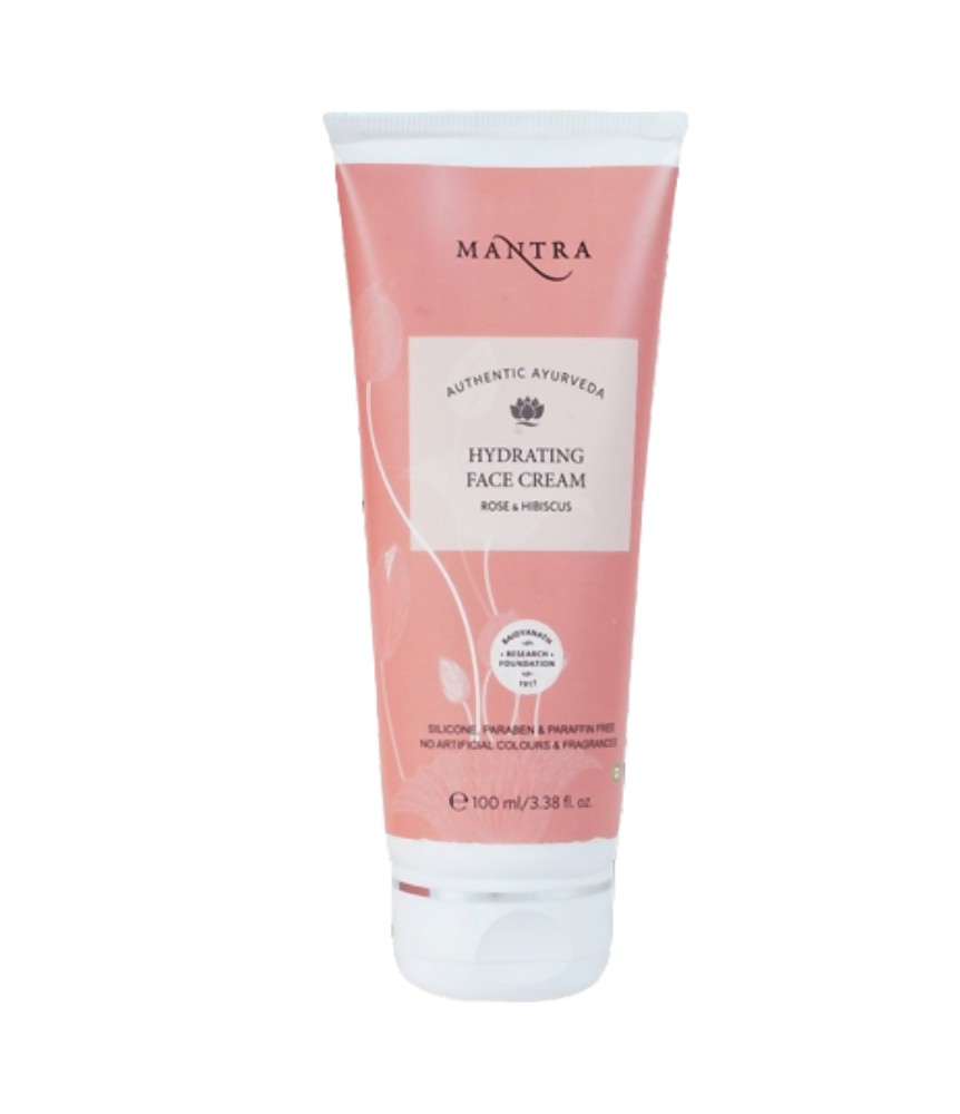 Mantra Herbal Hydrating Face Cream Rose & Hibiscus | Grocsy