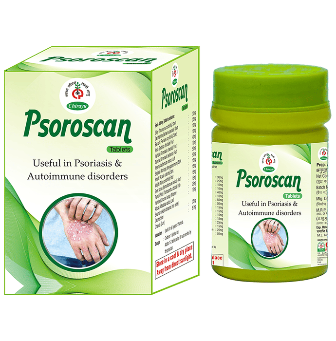 Chirayu Psoroscan Tablets | Grocsy