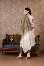 Hand Embroidered & Floral Printed Kurta With Pant & Dupatta Luxury, Multicolor - Hiral Fashion | Grocsy