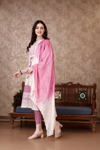 Hand Embroidered & Floral Printed Kurta With Pant & Dupatta Luxury, Multicolor - Hiral Fashion | Grocsy