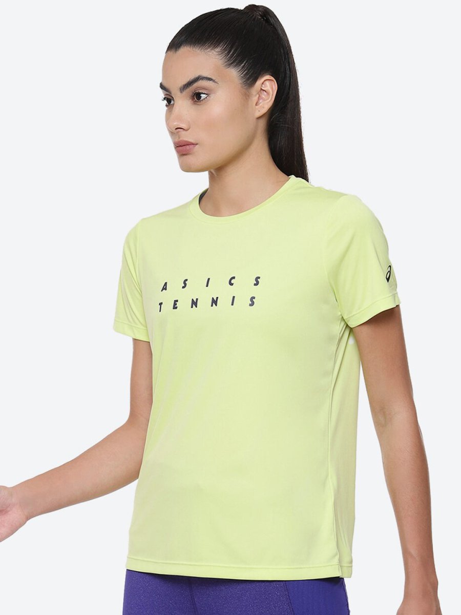 ASICS Court Graphic Round Neck T-Shirt | Grocsy