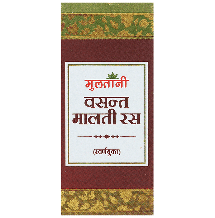 Multani Vasant Malati Ras with Gold Tablet | Grocsy