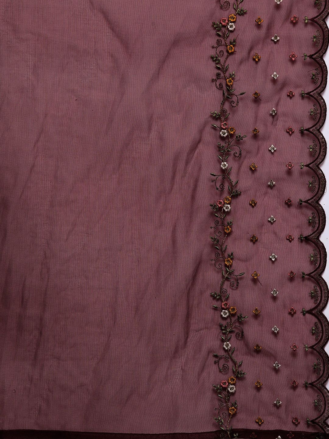 Indo Era Women Floral Embroidered Regular Sequinned Kurta with Trousers & With Dupatta | Grocsy