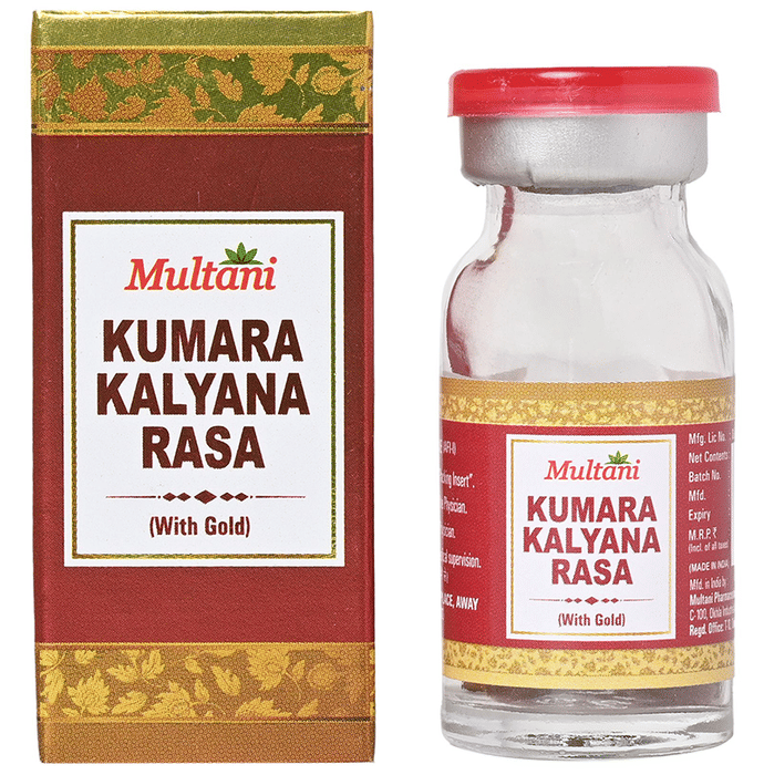 Multani Kumar Kalyan Ras (With Gold) Tablet | Grocsy