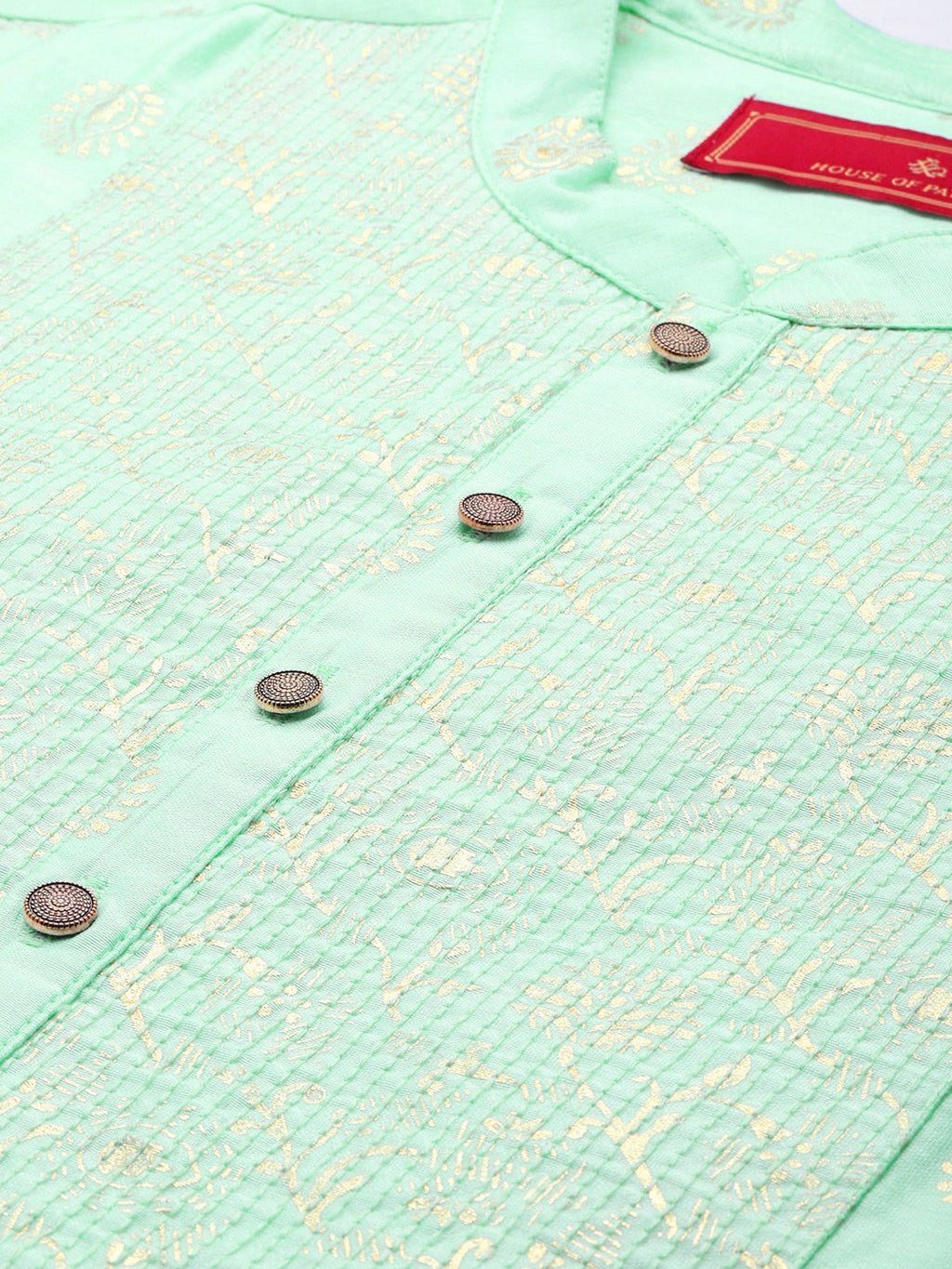 House of Pataudi Ethnic Motifs Printed Jashn Kurta | Grocsy