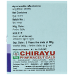 Chirayu Ashwagandha Pak Enriched with Keshar & Jaiphal | Grocsy
