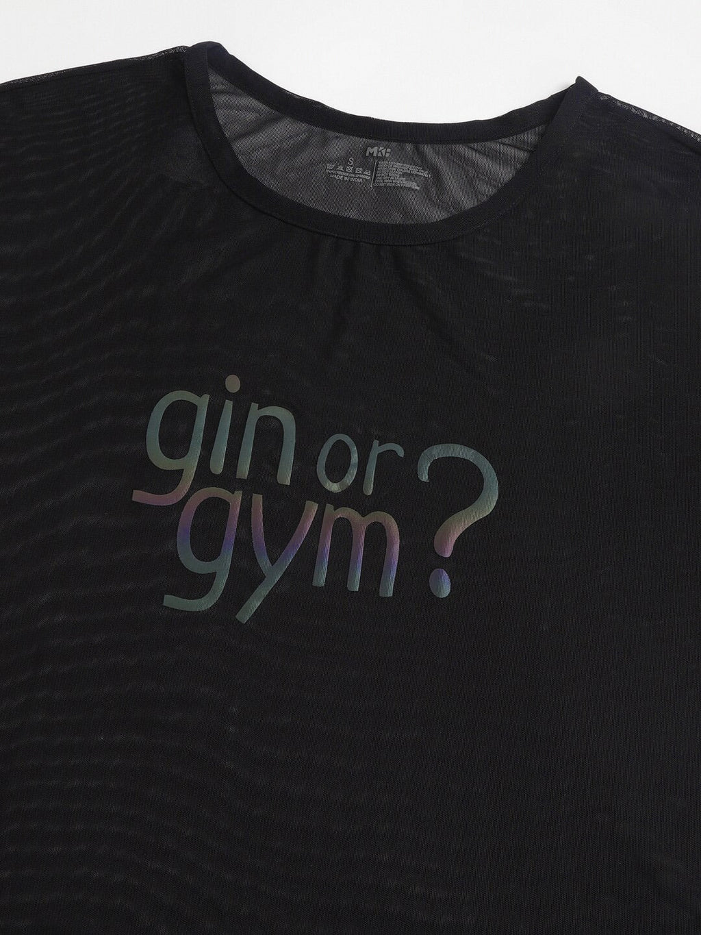 MKH Dri-FIT Typography Printed T-Shirt | Grocsy