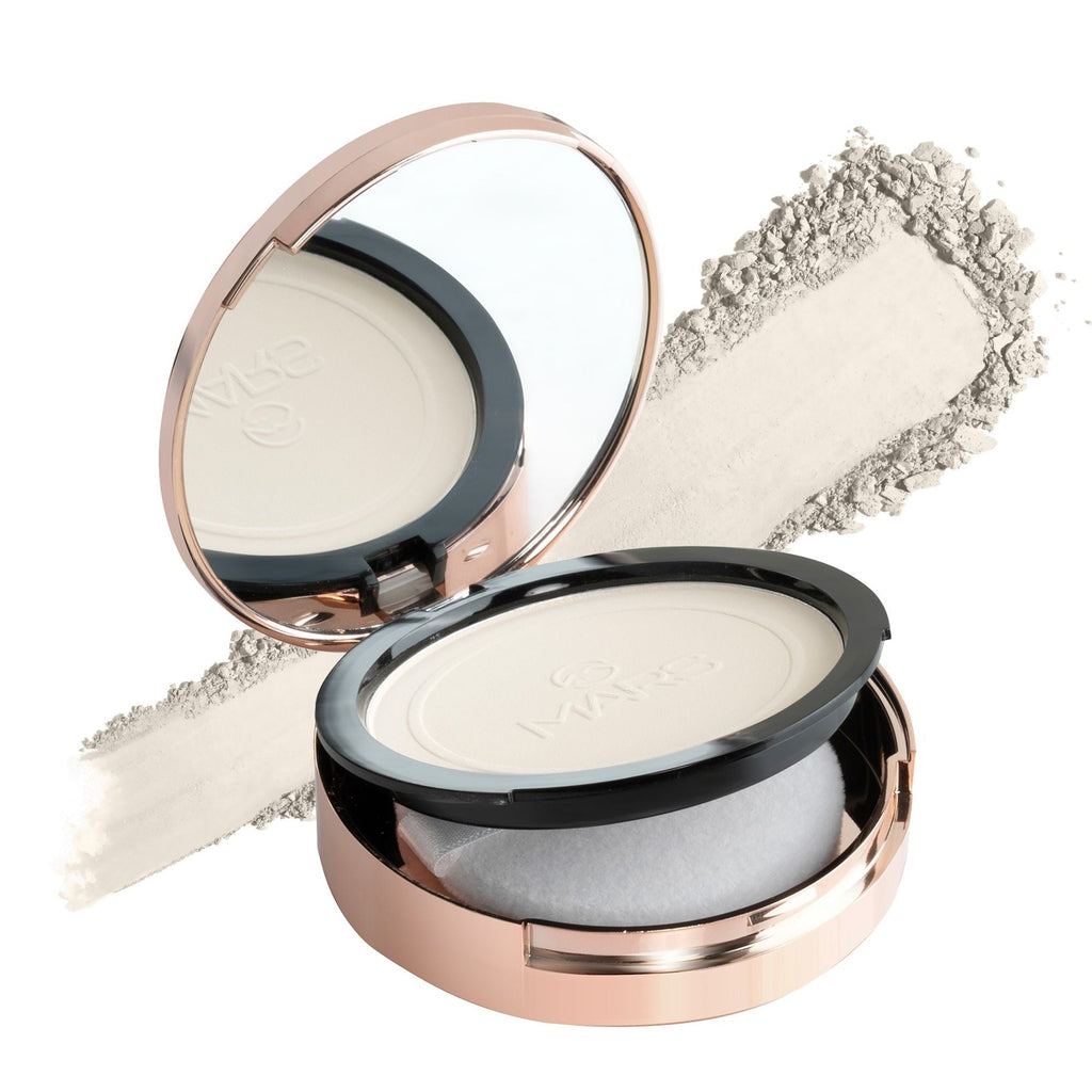 MARS Cosmetics Matte On Compact Powder with Applicator Puff - 01 Light | Grocsy