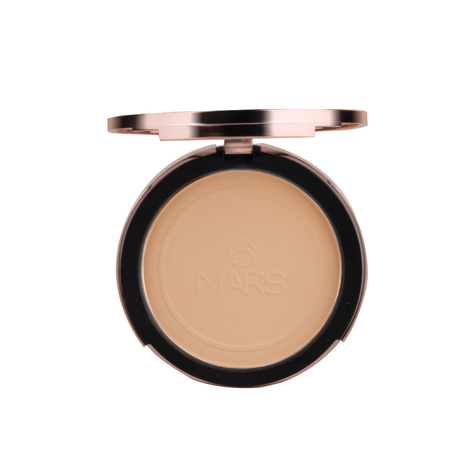 MARS Cosmetics Matte On Compact Powder with Applicator Puff - 06 Tan | Grocsy