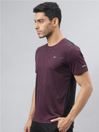 Alcis Drytech+ Anti-Static Slim-Fit Round Neck Running T-Shirt | Grocsy