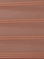 Saree Mall Brown Striped Mirror Work Saree | Grocsy