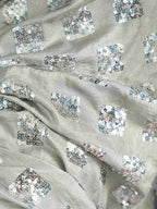Tikhi Imli Embellished Sequinned Heavy Work Saree | Grocsy