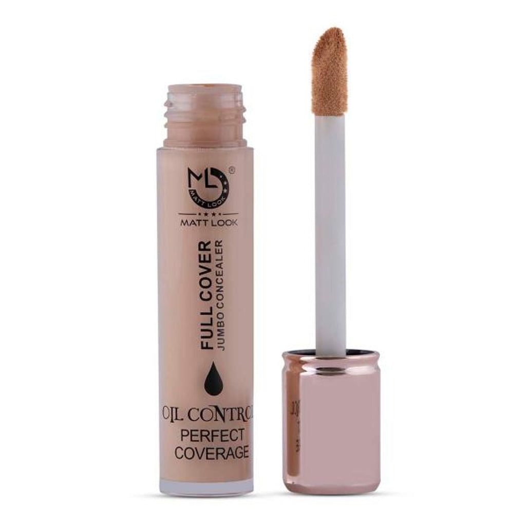 Matt Look Full Cover Jumbo Oil Control Perfect Coverage Concealer - Natural | Grocsy