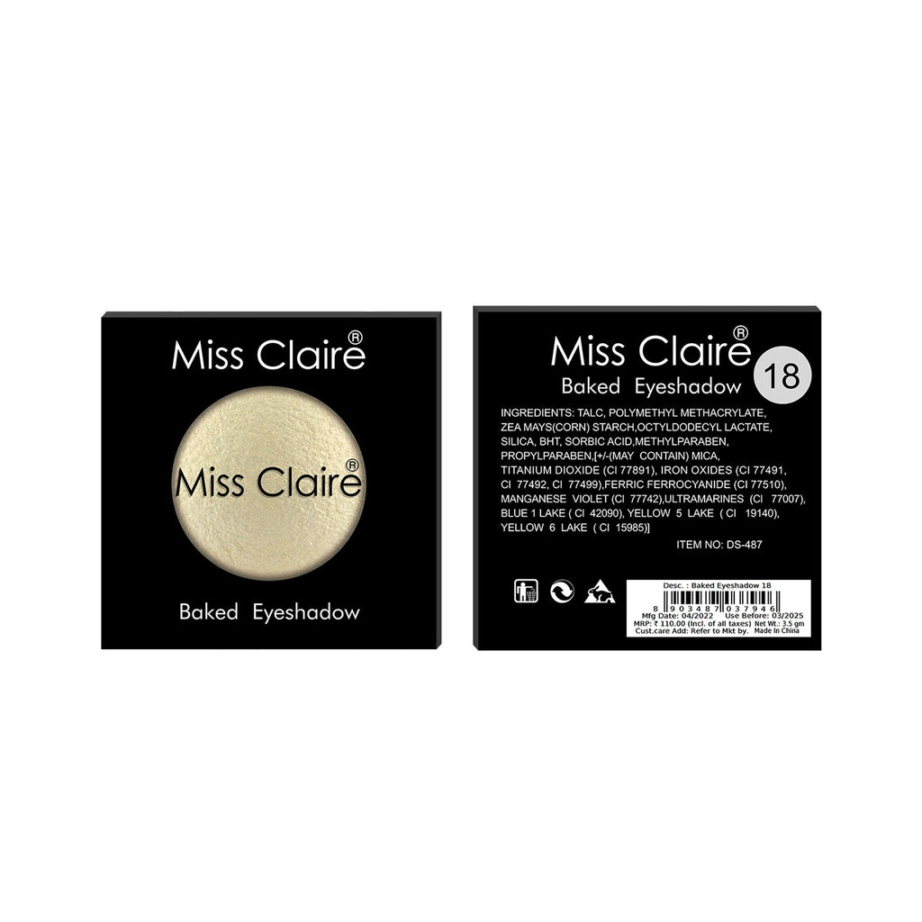 Miss Claire Baked Eyeshadow - 18 | Grocsy