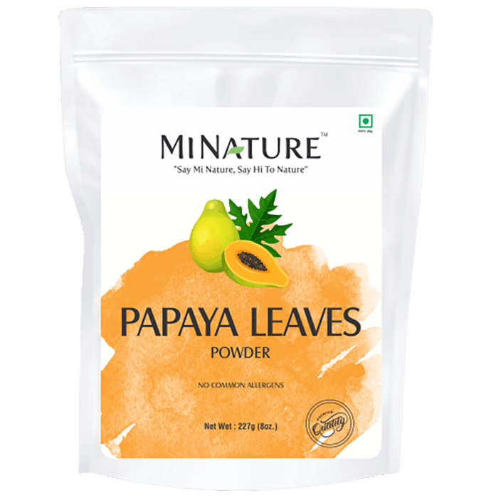 Minature Papaya Leaves Powder | Grocsy