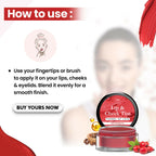 The Natural Wash Tunnel Of Love Lip & Cheek Tint With Rosehip Oil | Grocsy