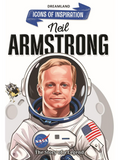 Dreamland Publications Neil Armstrong Icons of Inspiration Illustrated Biography For Kids | Grocsy