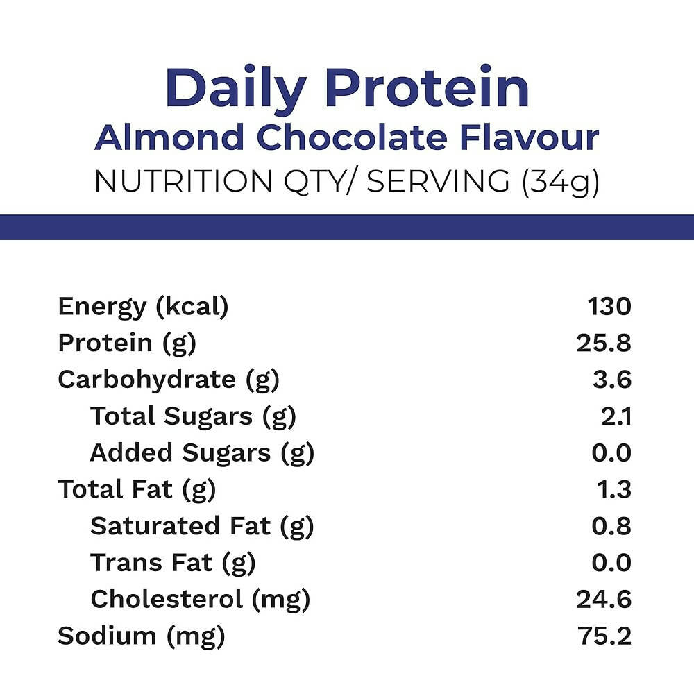 Foodstrong Daily Protein - Almond Chocolate Flavor | Grocsy