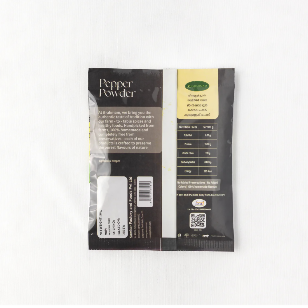 Grahmam Pepper Powder | Grocsy