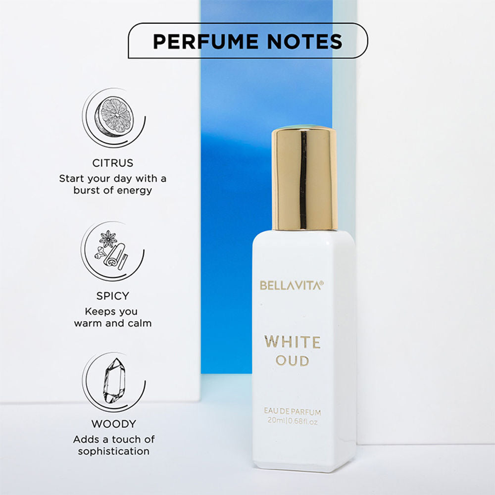 Bella Vita White Oud Eau De Perfume for Men & Women | Grocsy