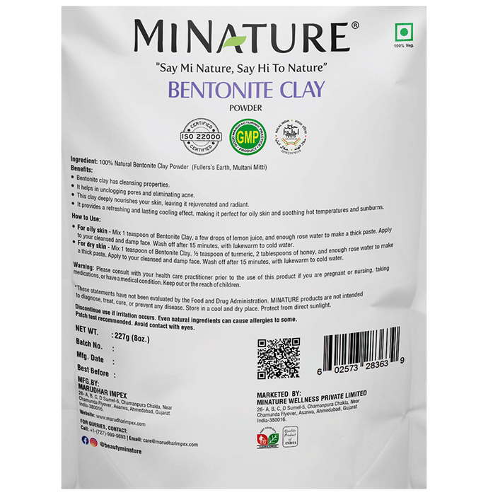 Minature Bentonite Clay Powder | Grocsy