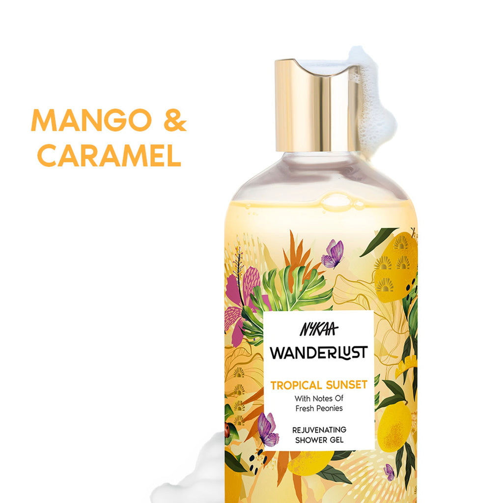 Wanderlust Shower Gels - Tropical Thai Sunset | Grocsy