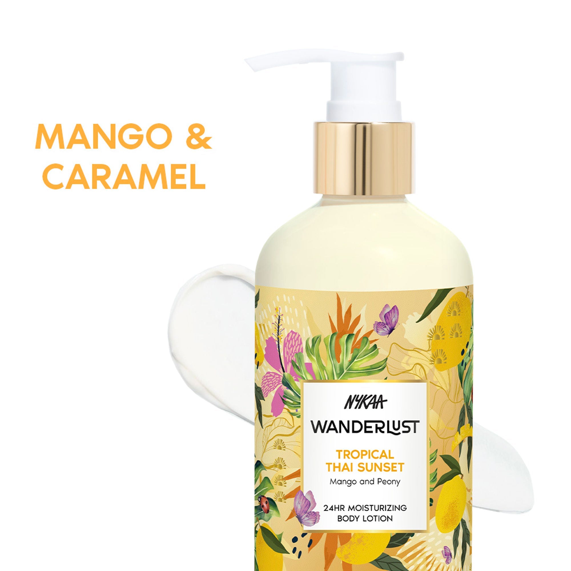 Wanderlust Moisturizing Body Lotion - Tropical Thai Sunset | Grocsy