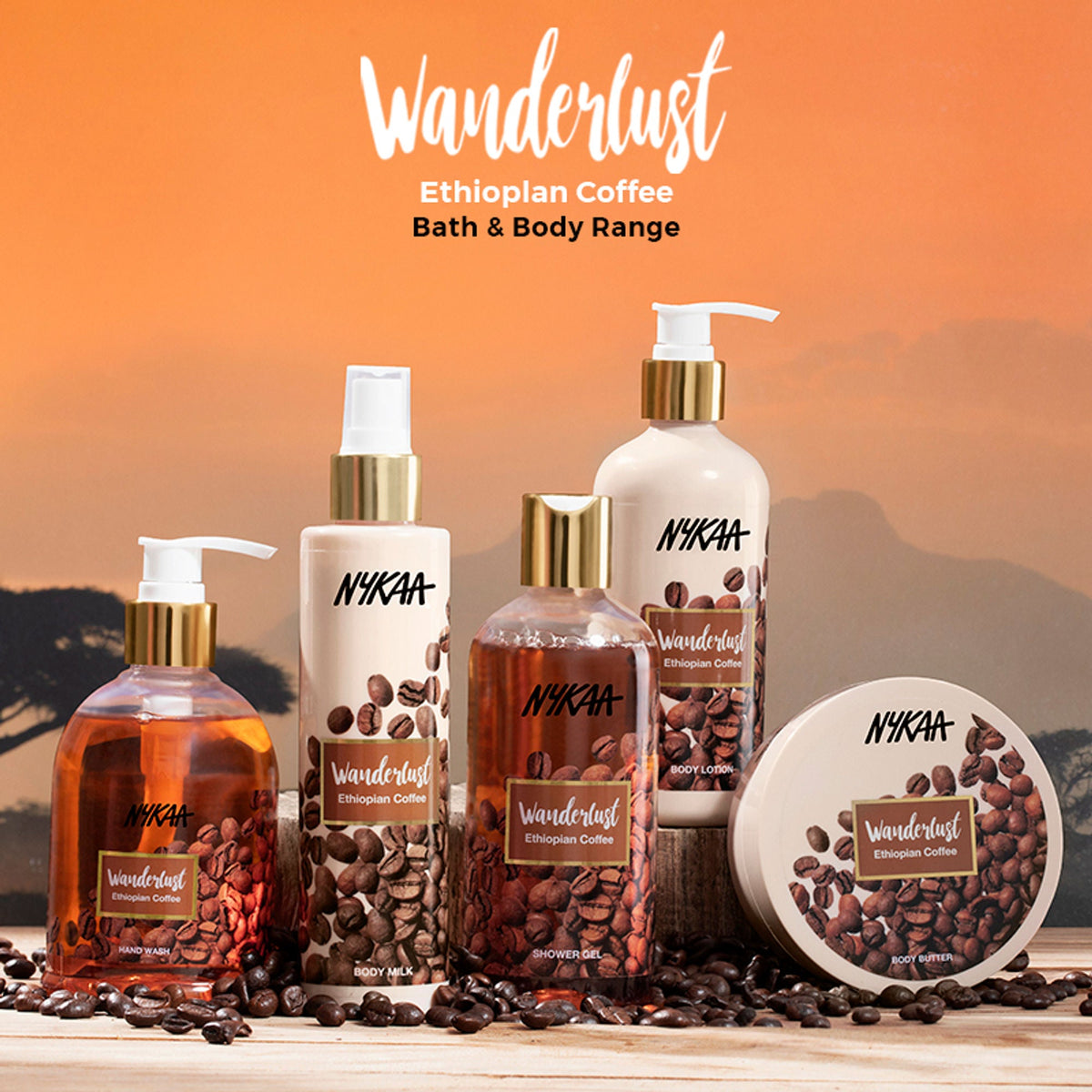 Wanderlust Moisturizing Body Lotion - Ethiopian Coffee | Grocsy