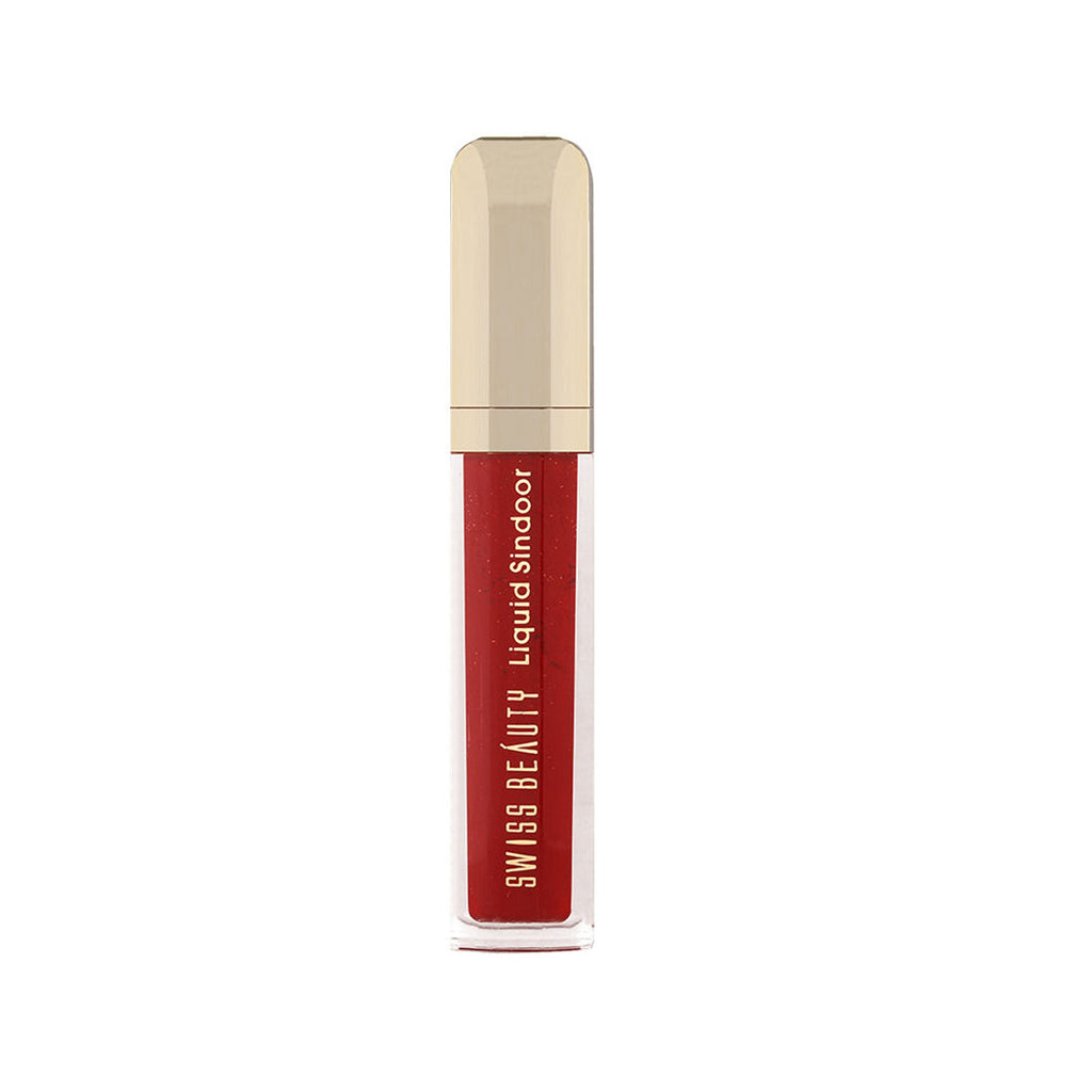 Swiss Beauty Waterproof Bridal Glam Liquid Sindoor - Red | Grocsy