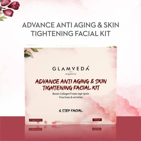 Glamveda Advance Anti Ageing & Skin Tightening Facial Kit | Grocsy