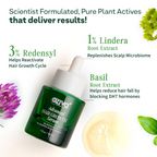 Oziva Advanced Hair Growth Serum to Rebalance Scalp Microbiome | Grocsy