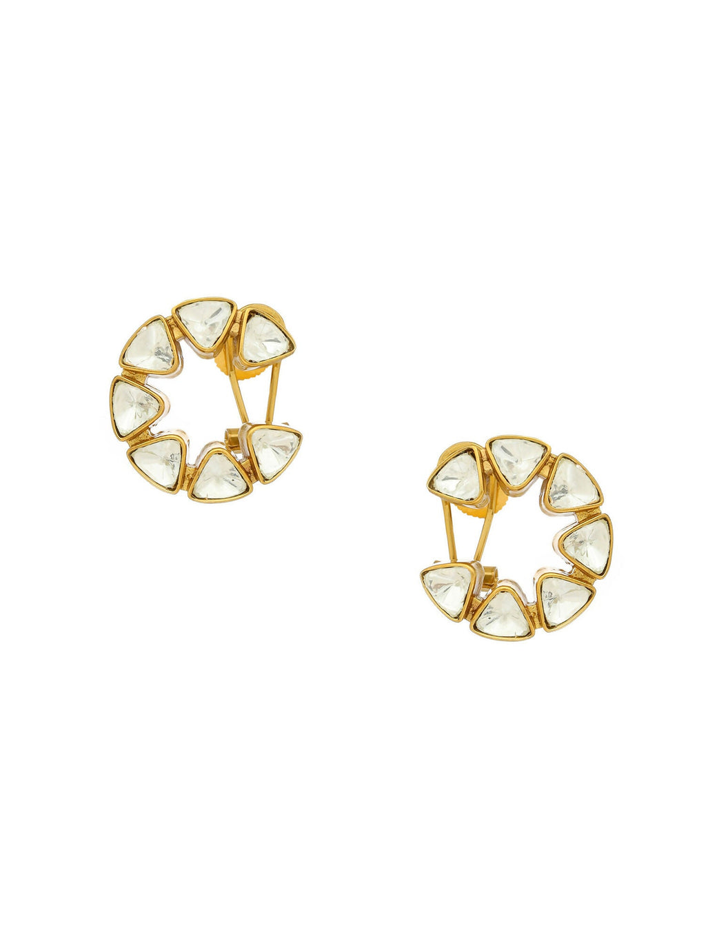 Moissanite Earrings - Ruby Raang | Grocsy