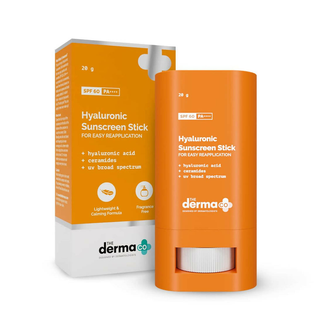 The Derma Co Hyaluronic Sunscreen Stick with SPF 60 | Grocsy