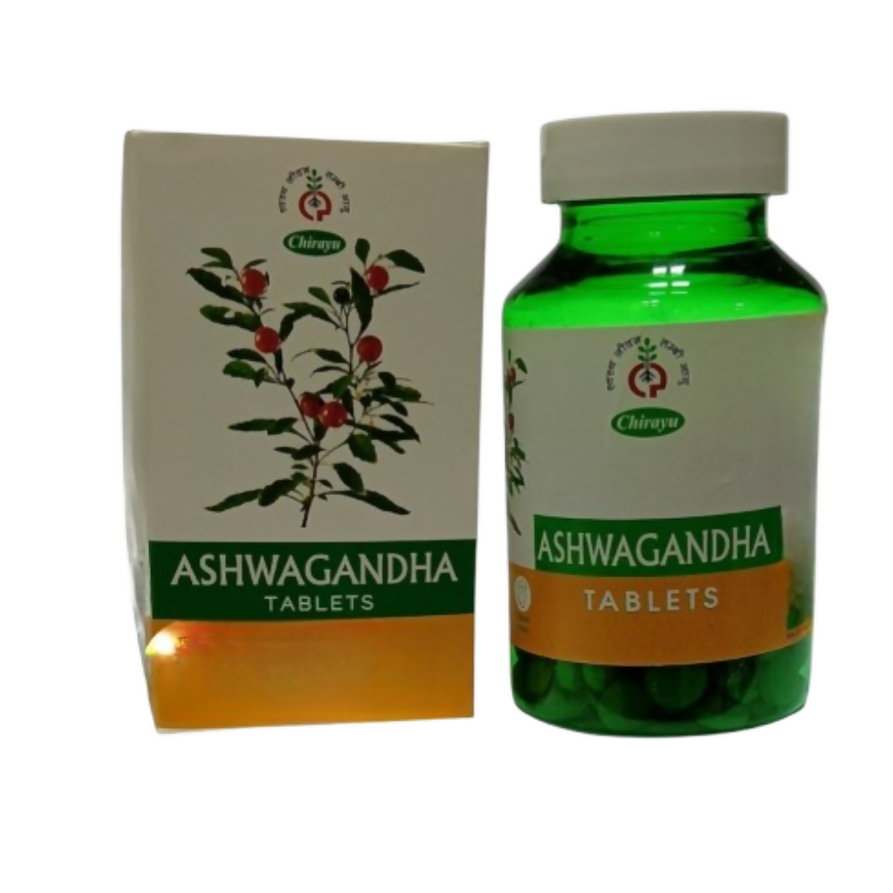 Chirayu Ashwagandha Tablets | Grocsy