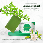 LA Organo Handmade Jasmine Bathing Soap | Grocsy