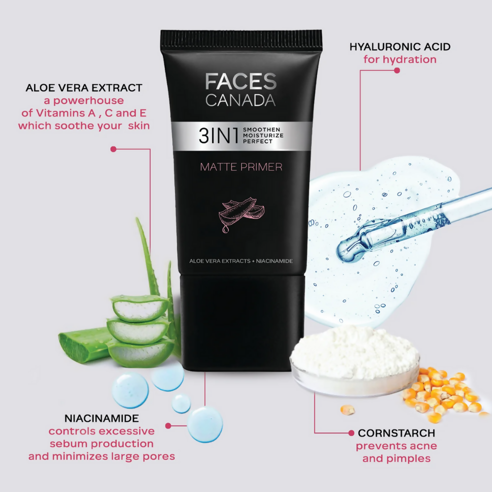 Faces Canada Matte Primer | Grocsy