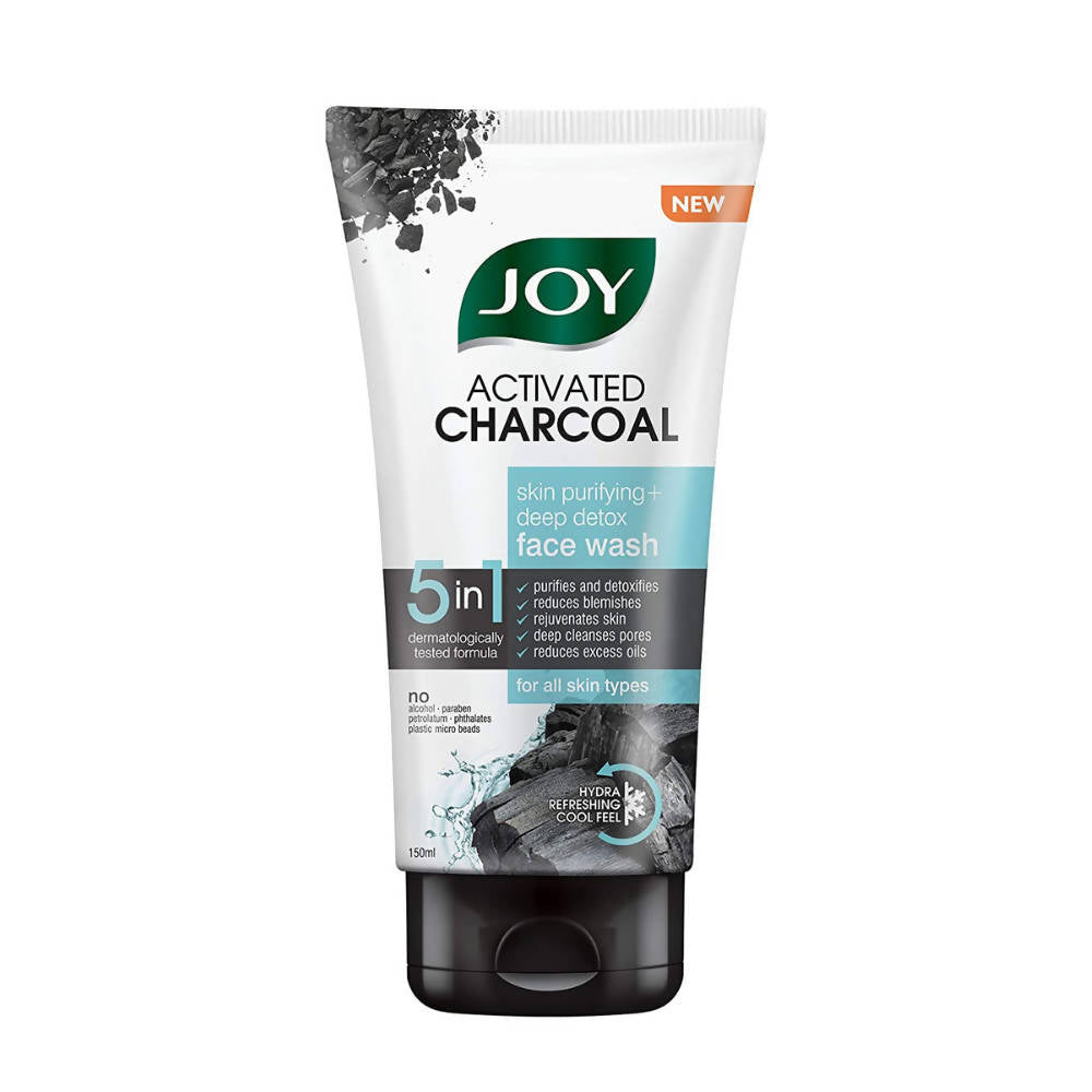 Joy Activated Charcoal Face Wash | Grocsy