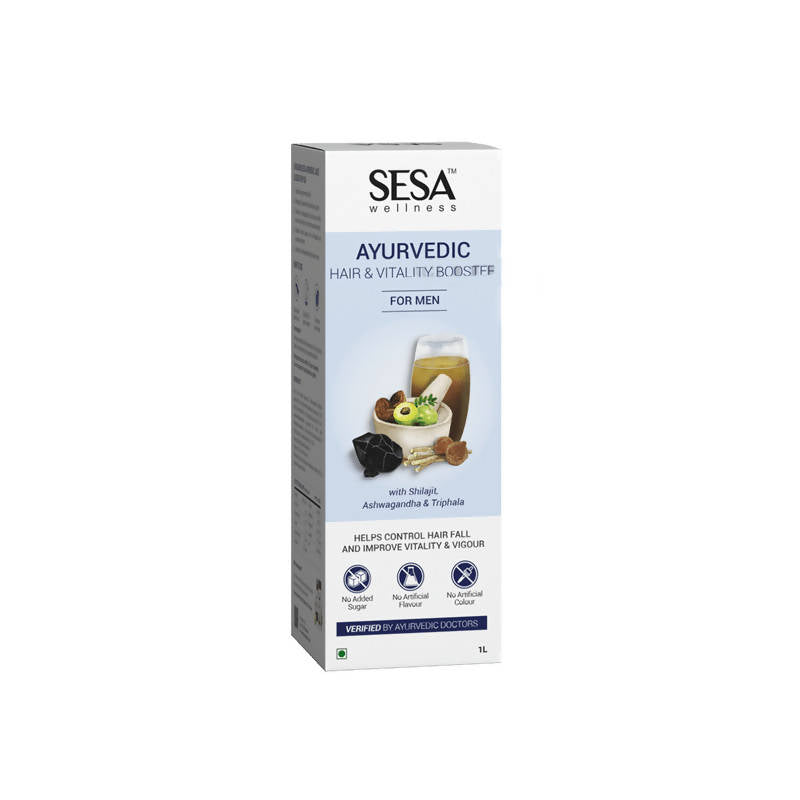 Sesa Ayurvedic Hair & Vitality Booster for Men Juice | Grocsy