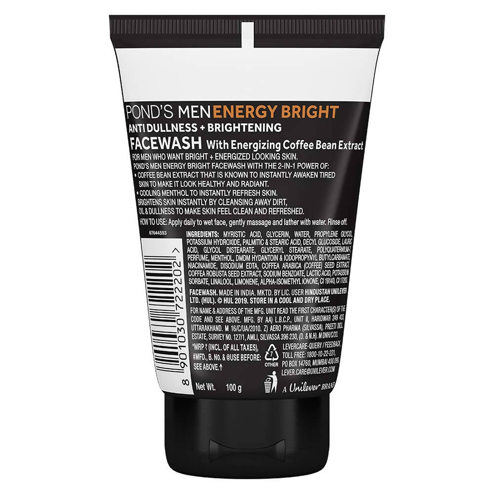 Ponds Men Energy Bright Facewash | Grocsy