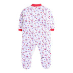 Daddy - G Rompers/Sleepsuits/Jumpsuit /Night Suits for New Born Babies - Purple | Grocsy