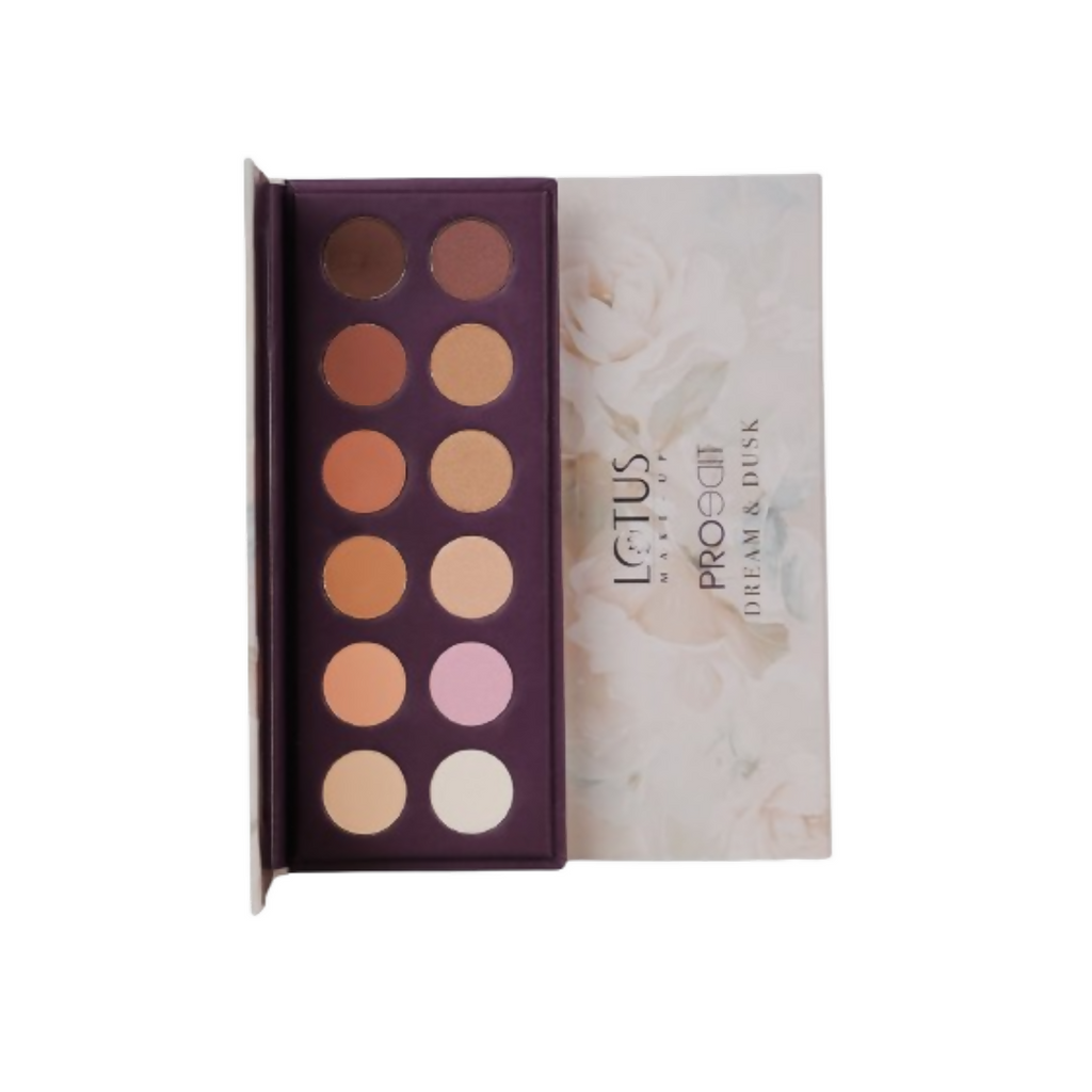Lotus Make Up Proedit Eye Primer Infused Eyeshadow Palette - Dream And Dusk | Grocsy
