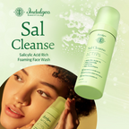 Indulgeo Essentials Sal Cleanse - Salicylic Acid Foaming Face Wash | Grocsy