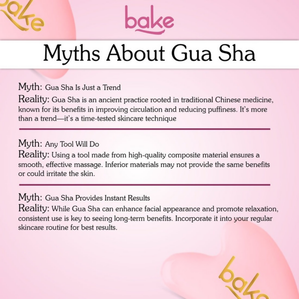 Bake Quartz Gua Sha Face Massage Tool | Grocsy