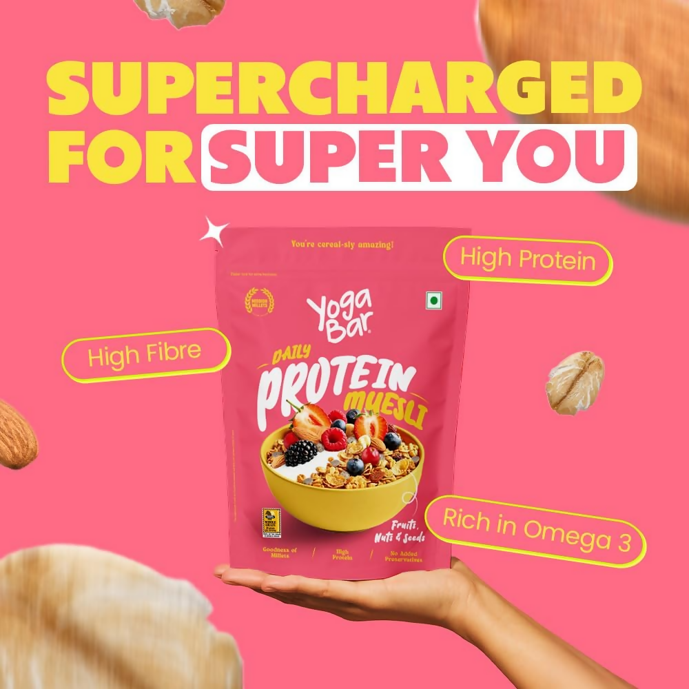 Yoga Bar Daily Protein Muesli Fruits, Nuts & Seeds | Grocsy