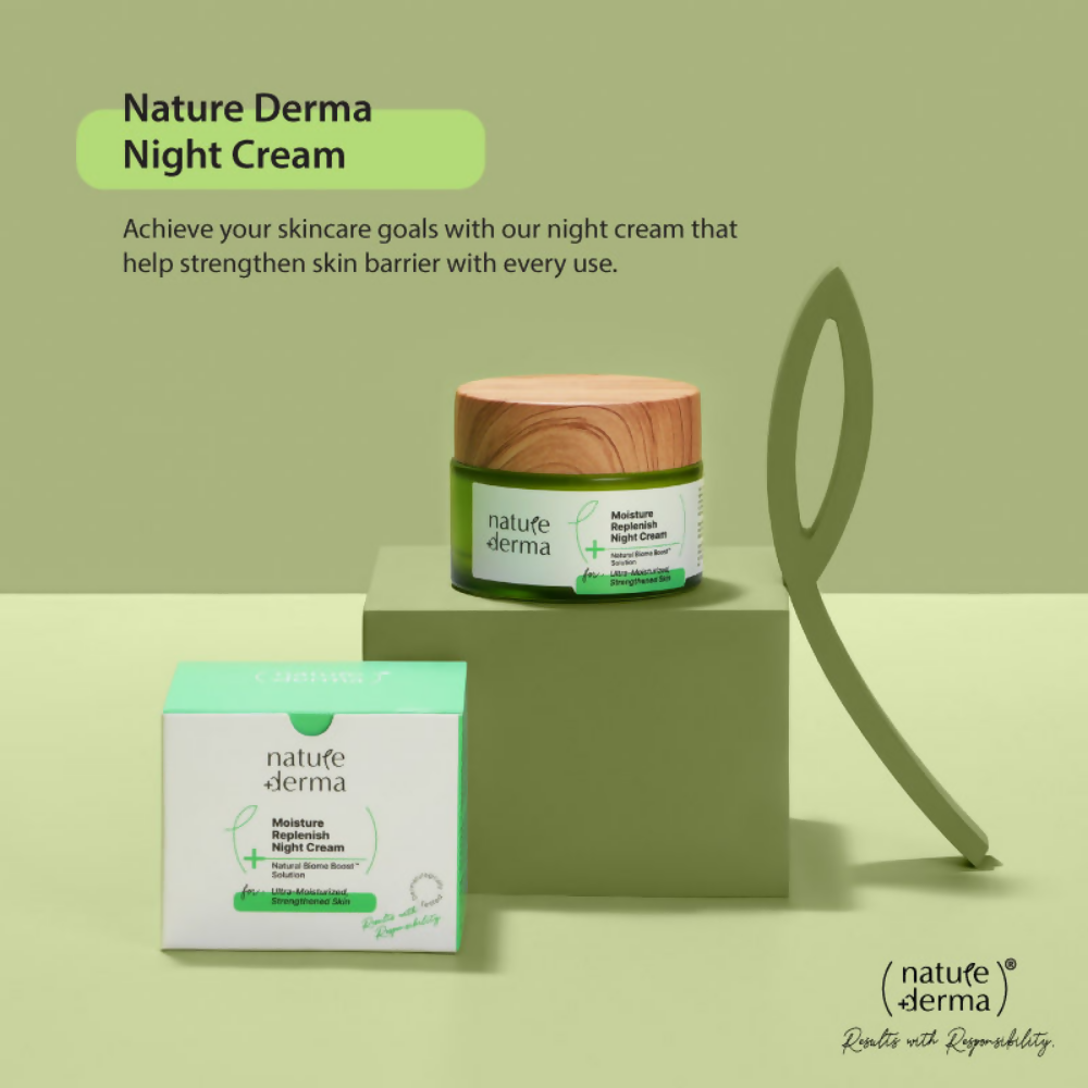 Nature Derma Moisture Replenish Night Cream | Grocsy