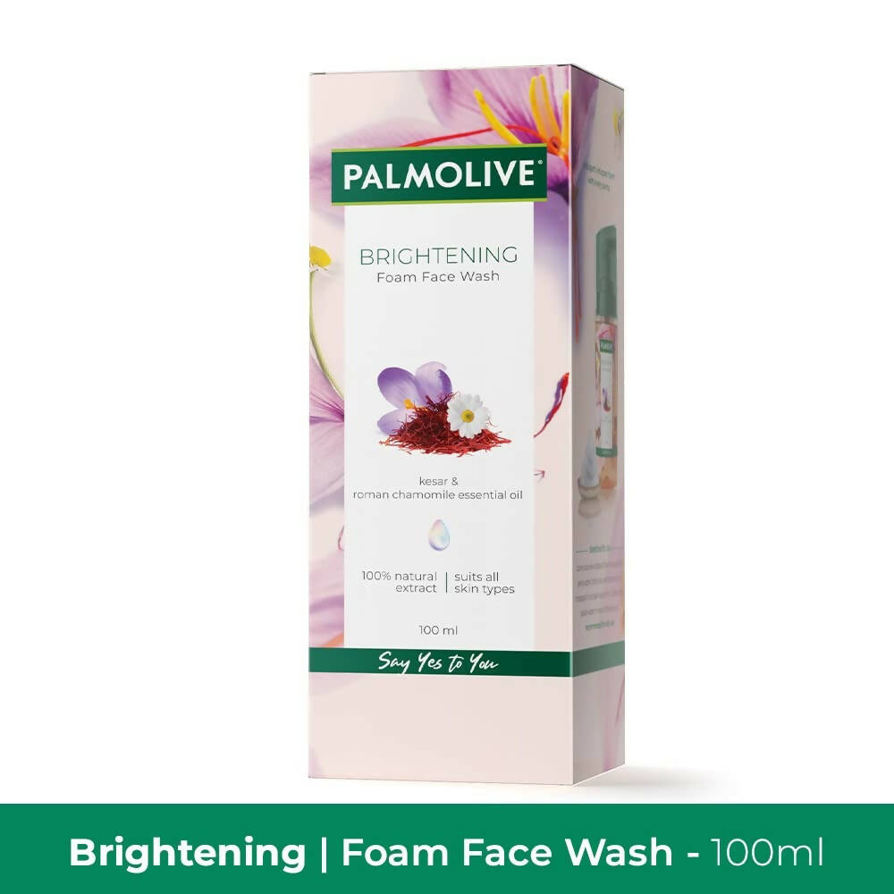Palmolive Brightening Foam Face Wash | Grocsy